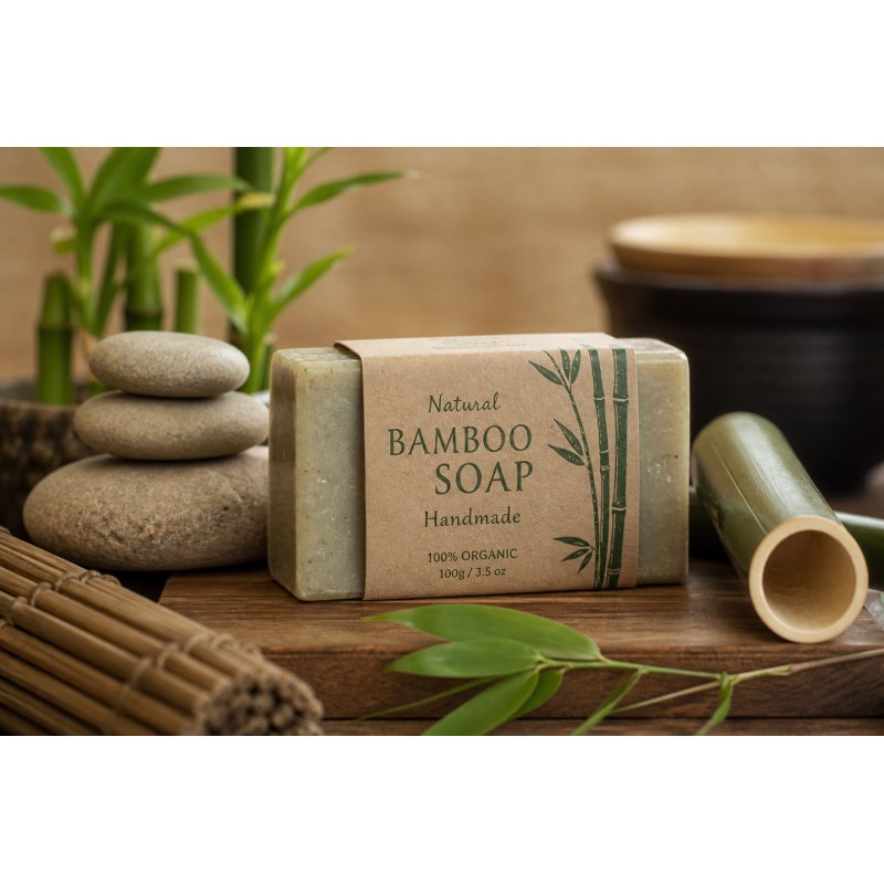 Doğal Bambu Sabun